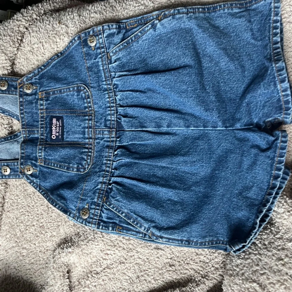 B73 Vintage PINK TAG OshKosh B'Gosh Denim Shortalls
